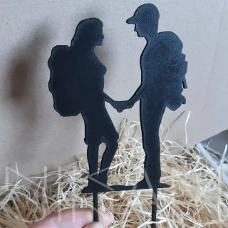 Dortový zápich Turisté 